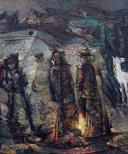 Կոմպոզիցիա ձիով, 1987թ.